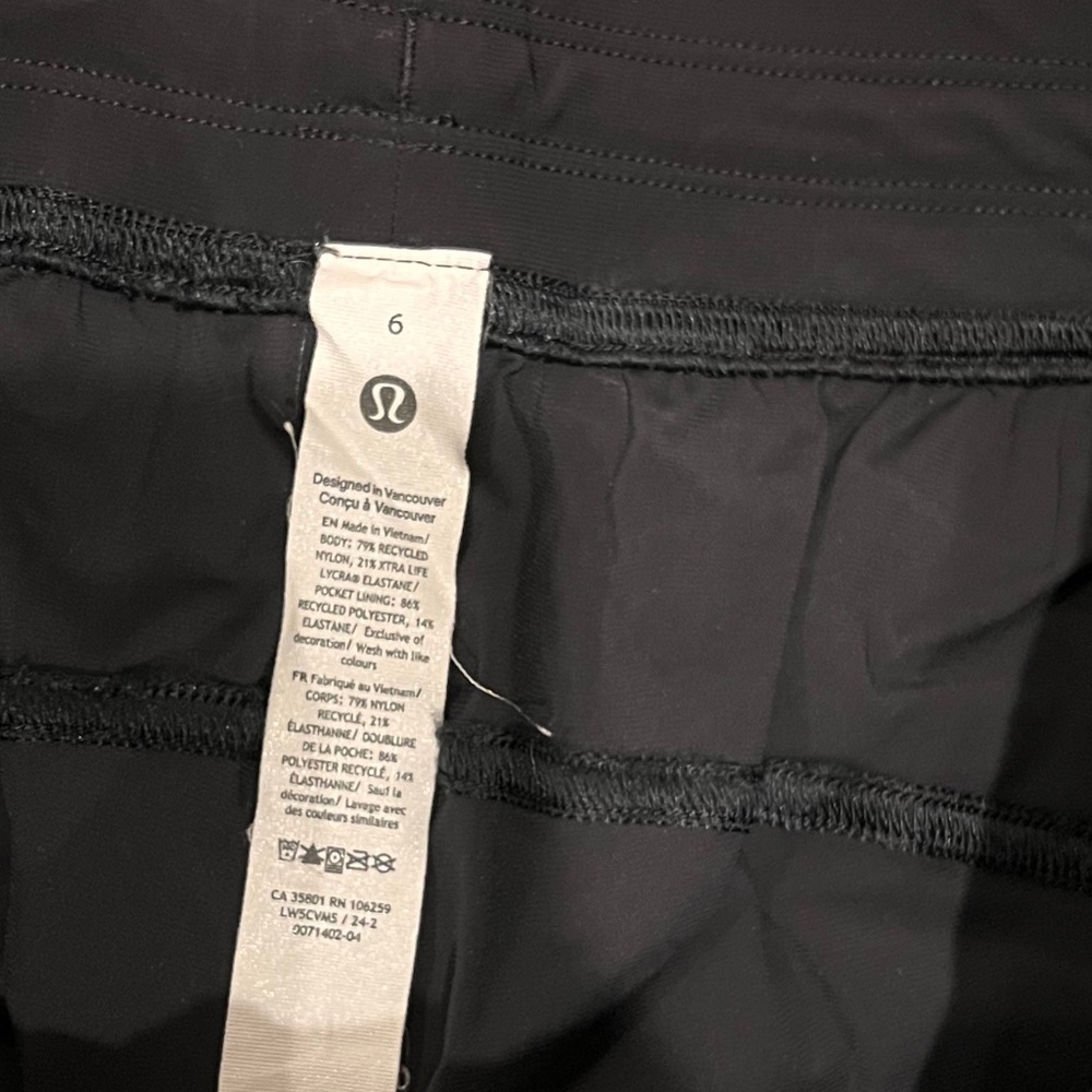 Lululemon Adapted State High-Rise Jogger Full Length, Black, Size 6 - Picture 10 of 10
